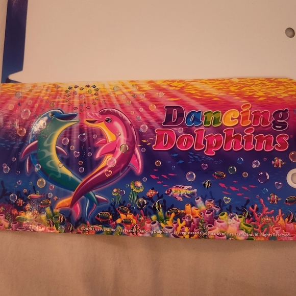 New Lisa Frank Dolphin Folder - Picture 4 of 7